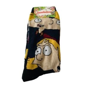 Hey Arnold! Nickelodeon Sock Set – 2-Pack Crew Socks Sizes 6-12